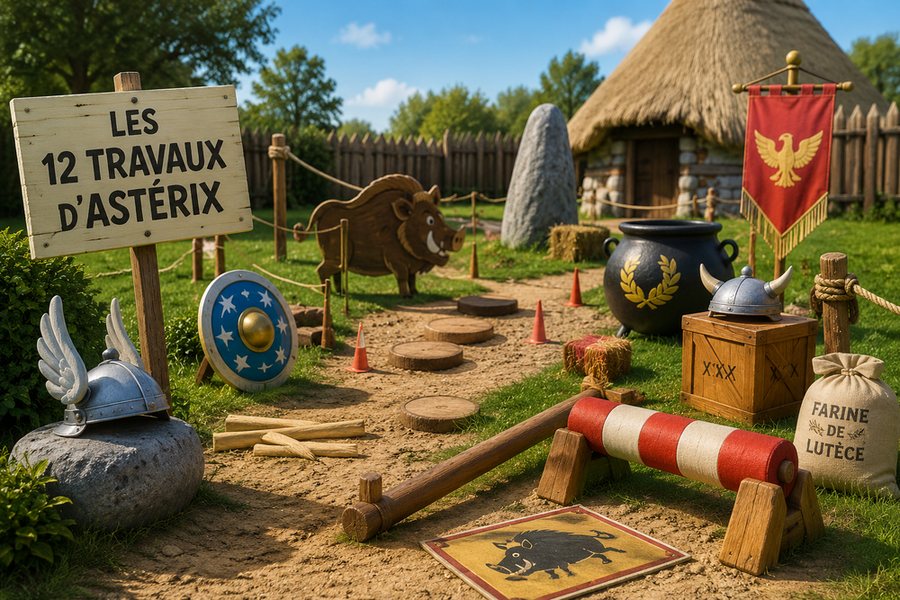 Les 12 travaux d'Astérix - L'effet Marie